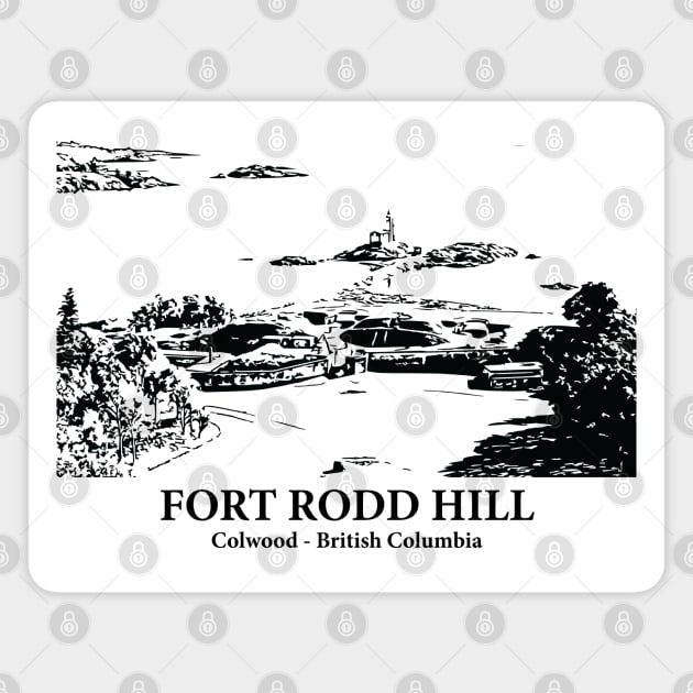 Fort Rodd Hill - Colwood BC Magnet by Lakeric